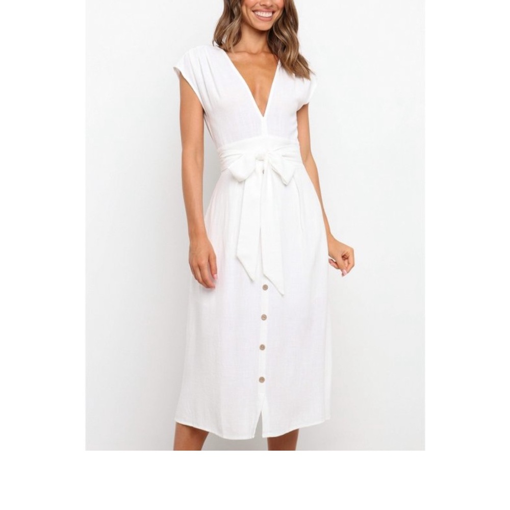 Petal and Pup Layla Dress in Khaki